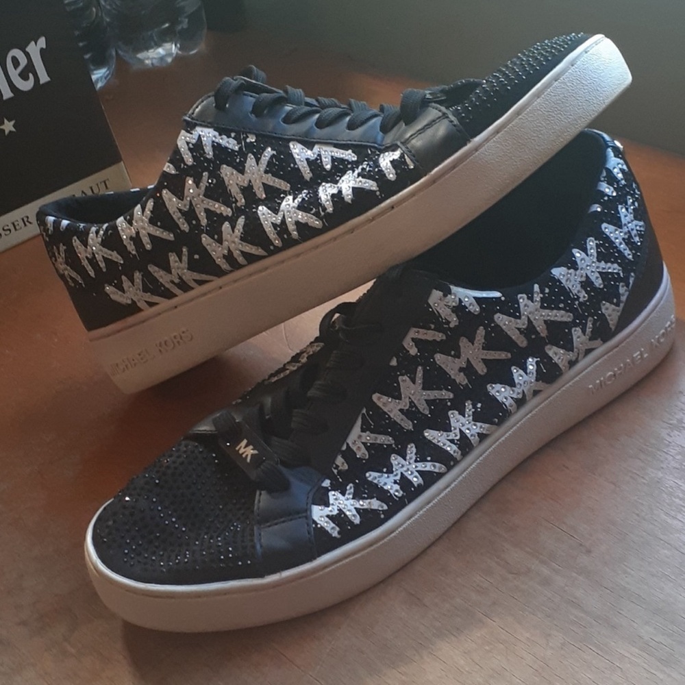 Michael Kors sequined sneakers